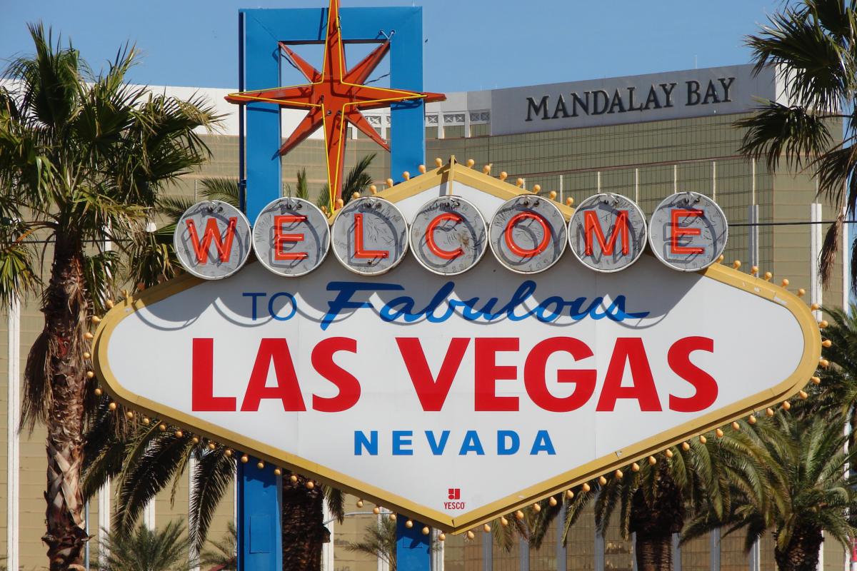  "Welcome to fabulous Las Vegas".