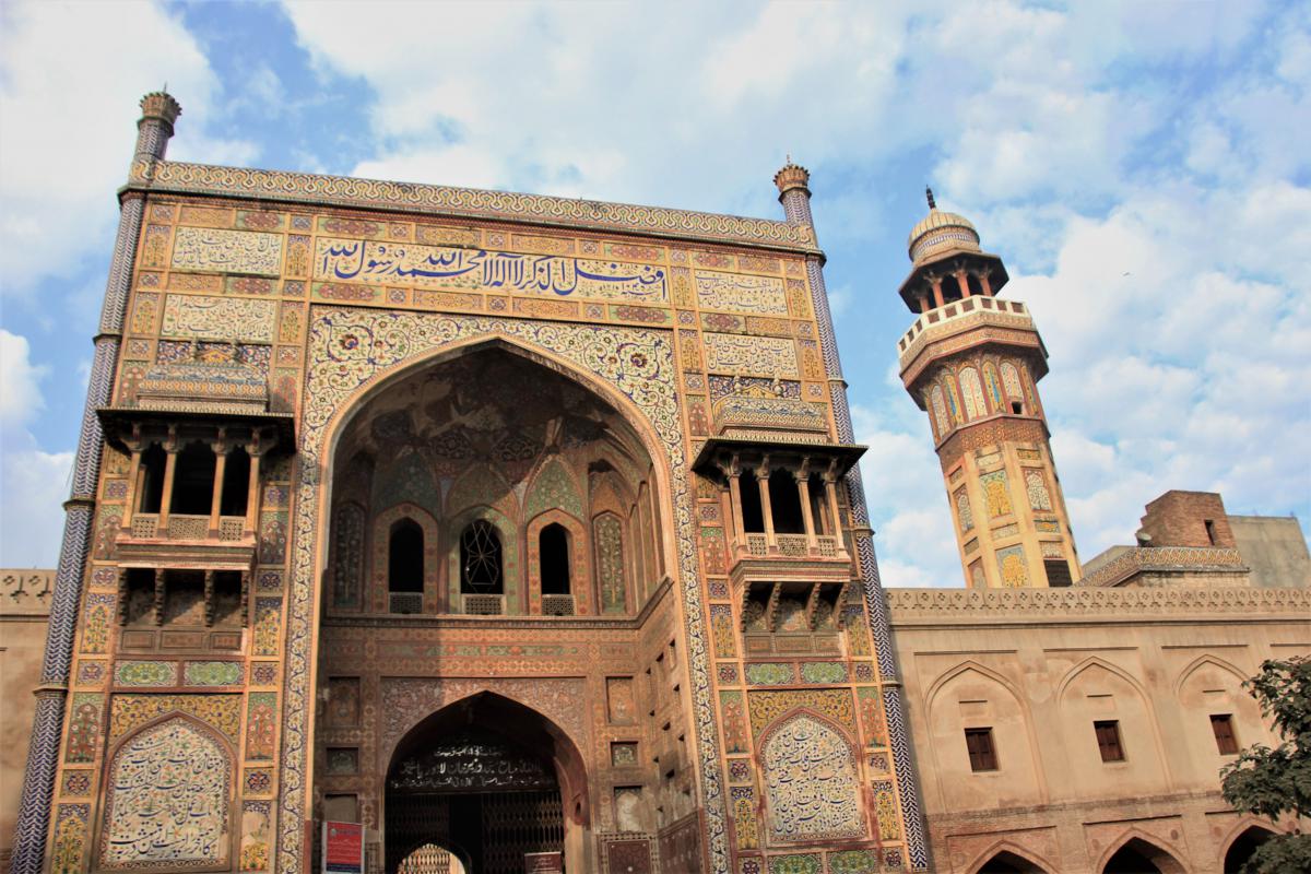 Wazir Khan Moskee, Lahore.