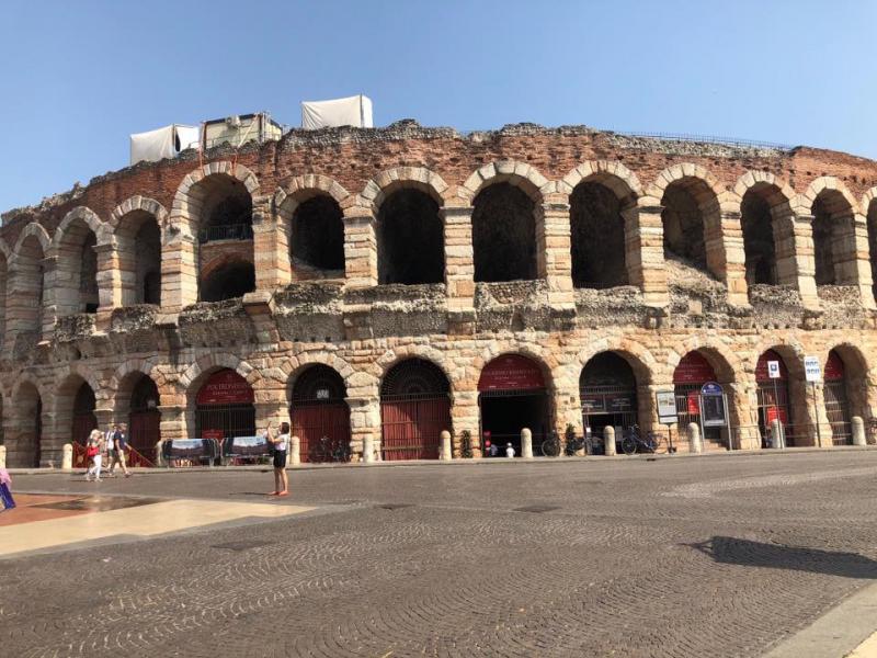 De arena in Verona. 