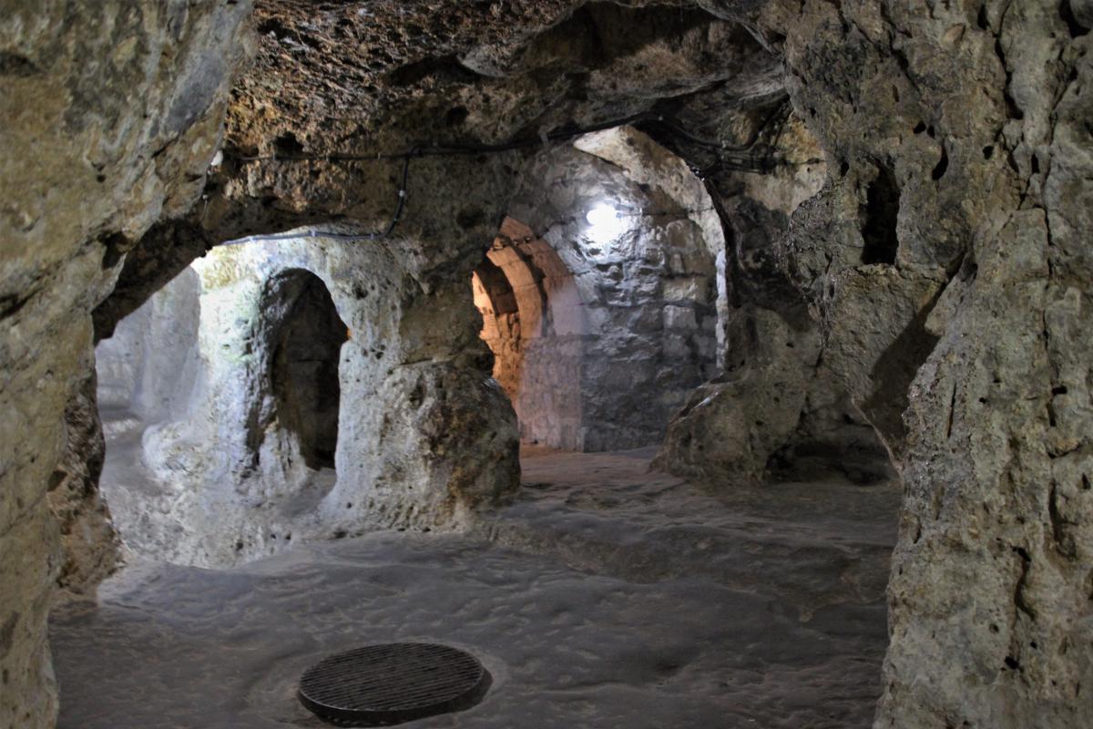 Ondergrondse gangen van de Underground City.