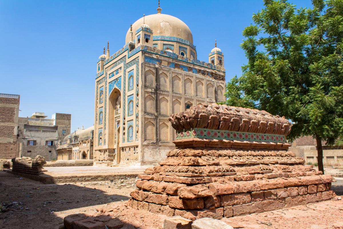 Talpur mausolea.