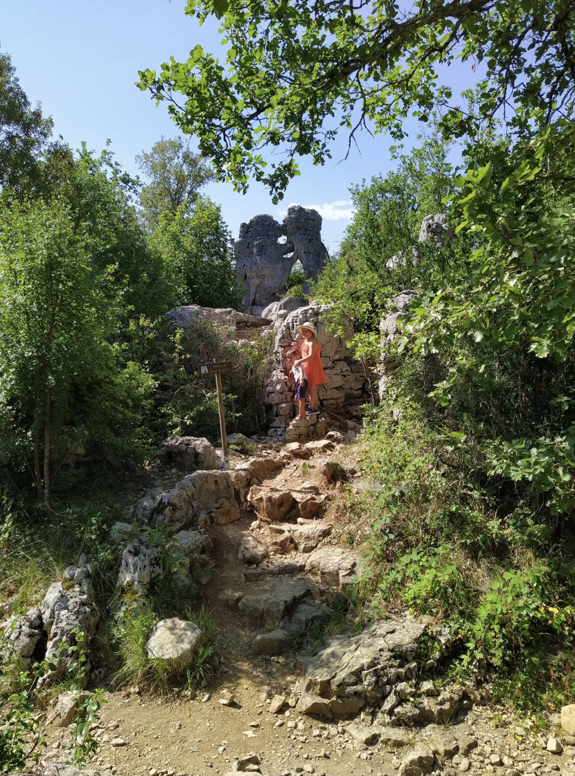 Rotsklimmen.