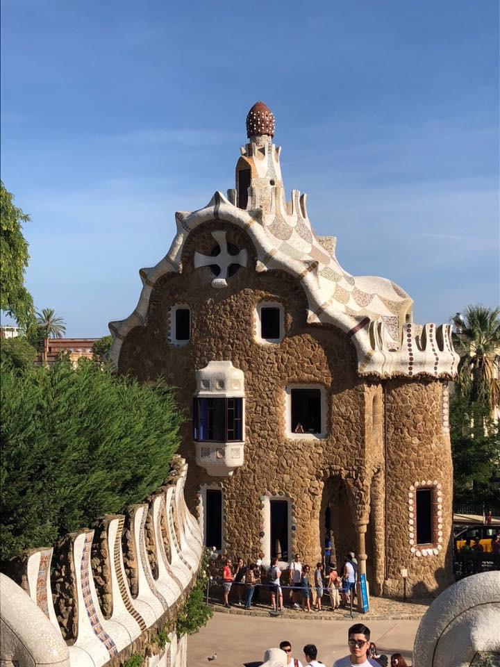 Huisje in Park Guell