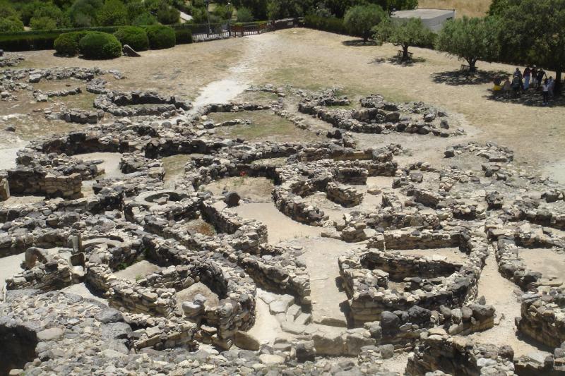 Archeologische resten uit de bronstijd.