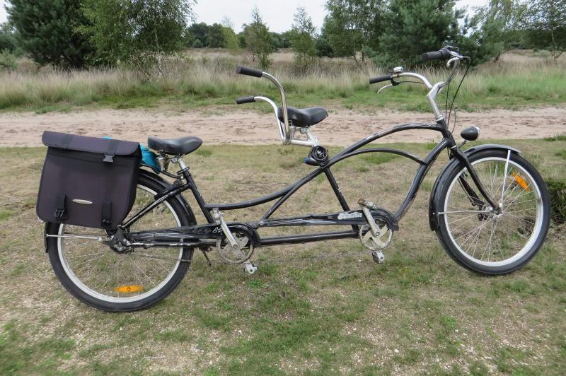 Tandem midden in de Brabantse natuur.